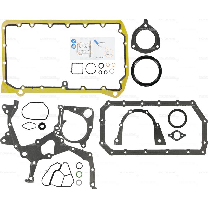 KOMPLET USZCZELEK BLOKU VICTOR REINZ 08-36219-01 ROVER 2.0D 99-