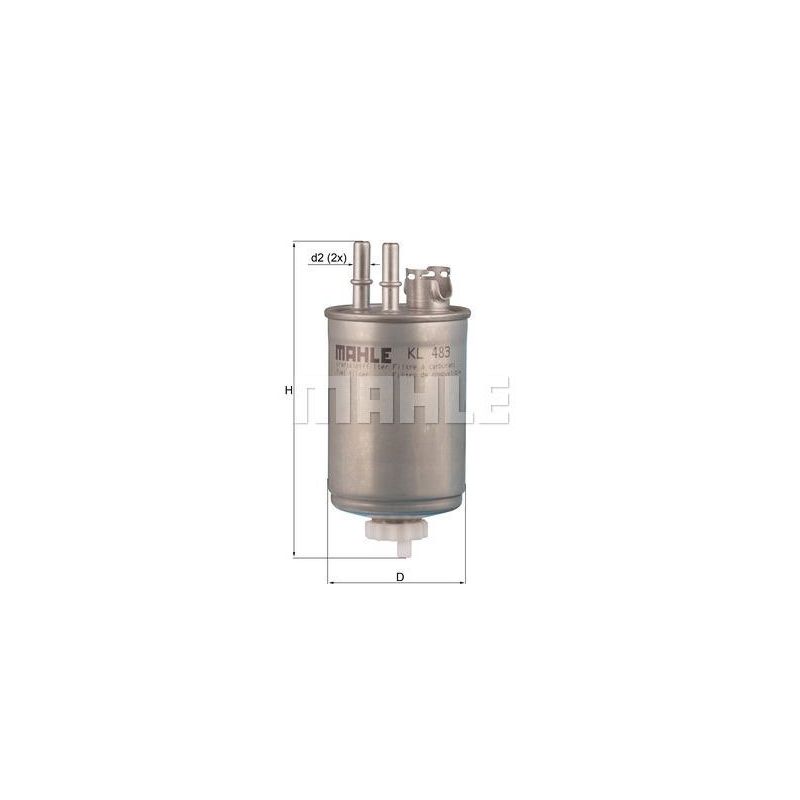 FILTR PALIWA KNEHT KL483<PP838/5>FILTR.PL FORD 1.8DI 98-