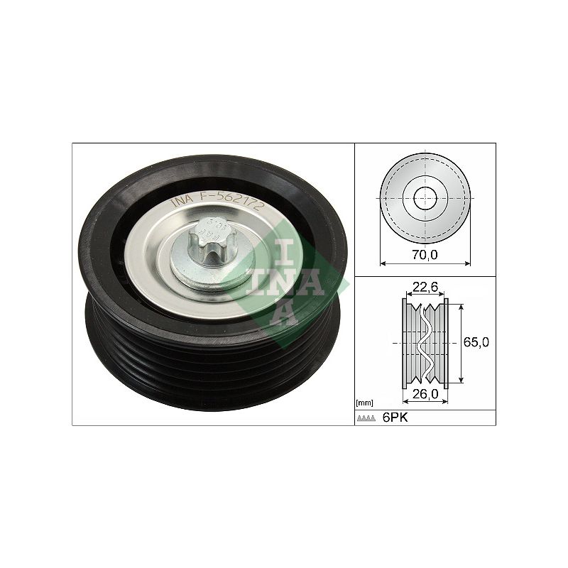 NAPINACZ PASKA INA 532053110 OPEL 1.9CDTI 04-