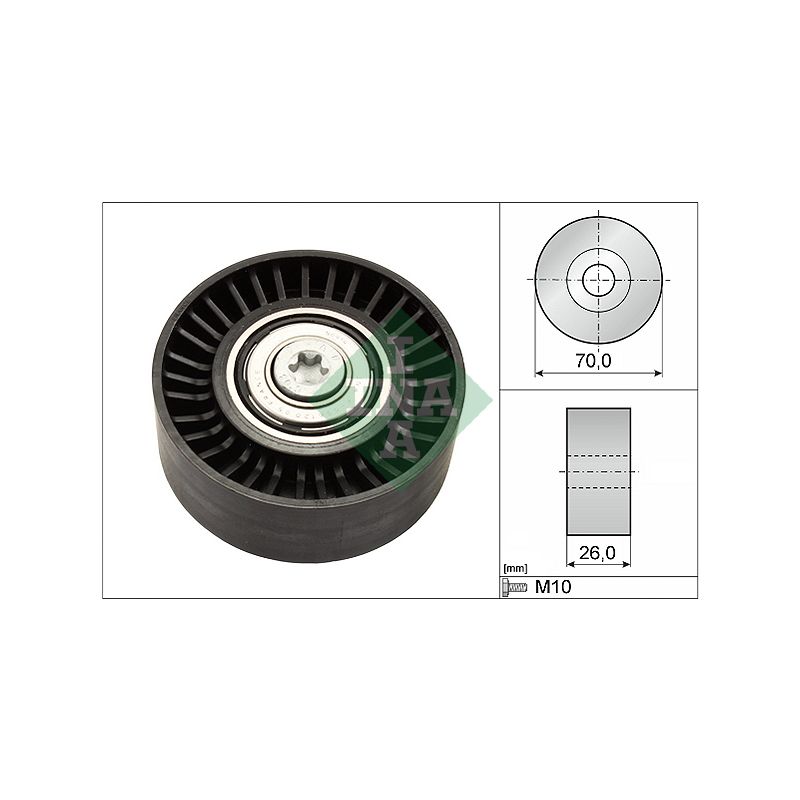 NAPINACZ PASKA INA 532050510 OPEL 1.9CDTI 04-