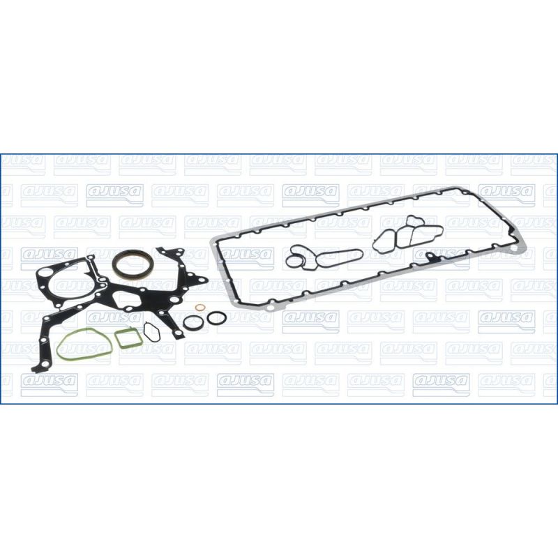 KOMPLET USZCZELEK BLOKU AJUSA 54167100 BMW 3.0D 06-