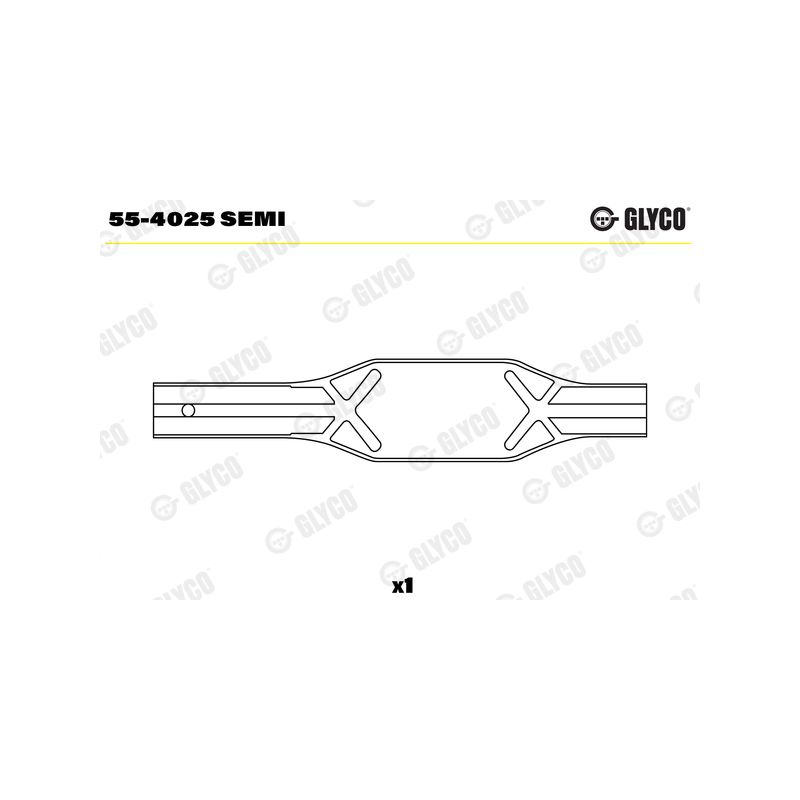 TULEJKA KORBOWODOWA GLYCO 554025 VOL 9.4D 01-