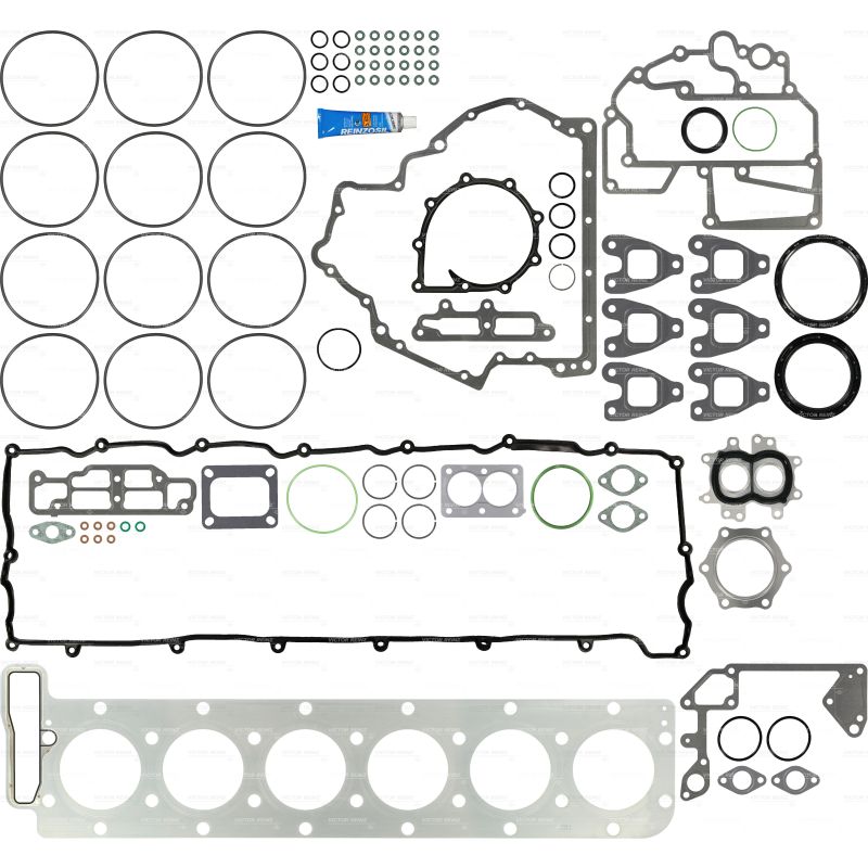 KOMPLET USZCZELEK SILNIKA VICTOR REINZ 01-37180-01 MAN D2066 -