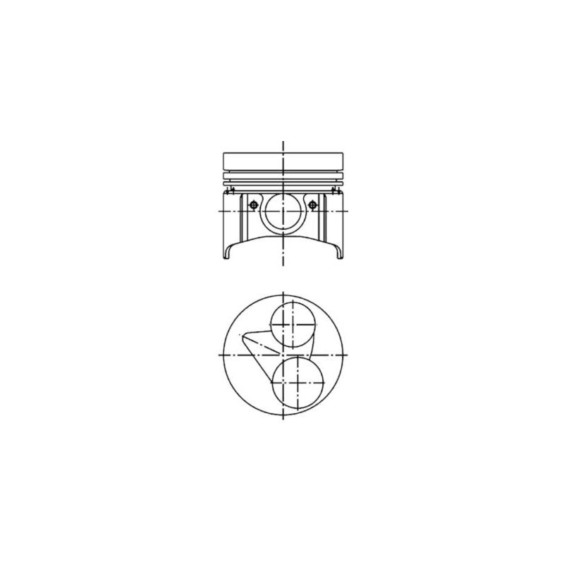 TŁOK KOLBENSCHMIDT 40224600 STD KUBOTA D722A  0.5-0.7D -