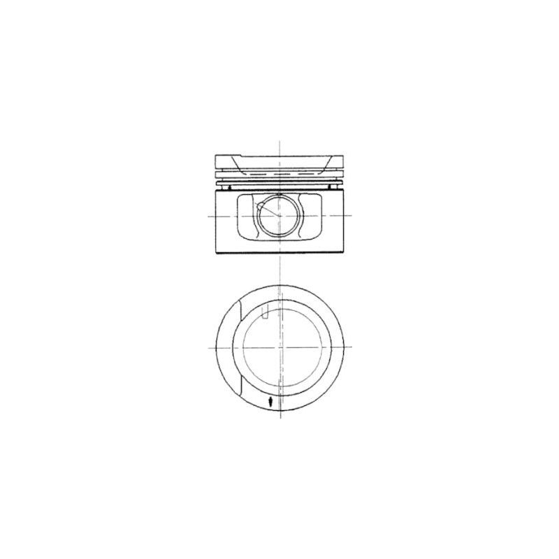 TŁOK KOLBENSCHMIDT 90942620 0.50 VW 2.0-2.5 90-