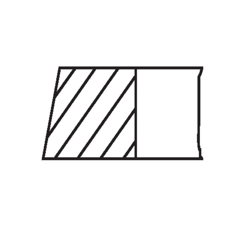 PIERŚCIENIE TŁOKOWE MAHLE 00451N1 0.5 MERCEDES 3k/3/3/5.5 OM314 64-