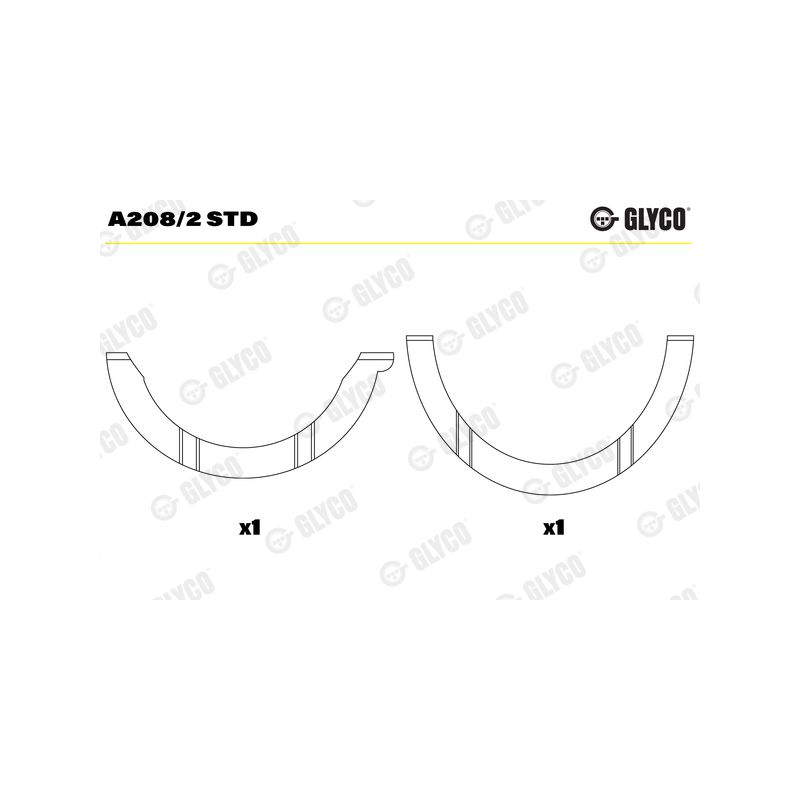 PANEWKI OPOROWE GLYCO A2082<AEW2296> STD R/PG 2.0-2.2