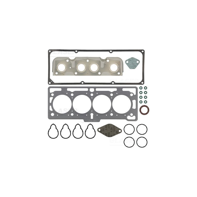 KOMPLET USZCZELEK GŁOWICY GLASER D36924-00 RENAULT 1.4-1.6 04-
