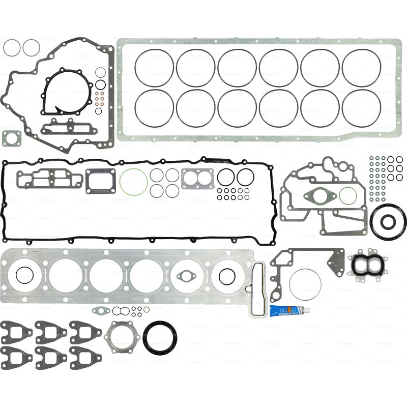 KOMPLET USZCZELEK SILNIKA VICTOR REINZ 01-37295-01 MAN D2676 06-