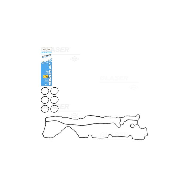 KOMPLET USZCZELEK POKRYWY ZAWORÓW GLASER V38118-00 VOLVO 24V 3.0-3.2 06-