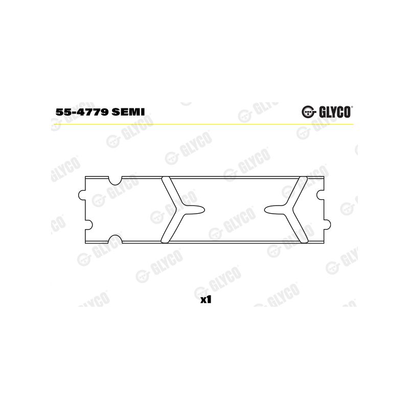 TULEJKA KORBOWODOWA GLYCO 554779 FIAT 1.6JTD 06-