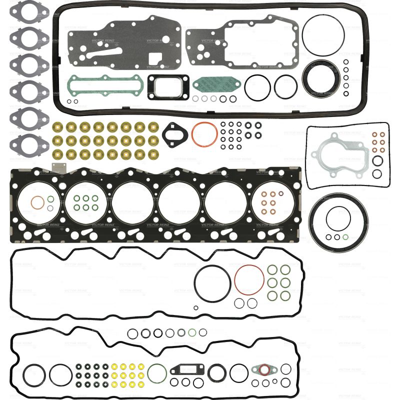 KOMPLET USZCZELEK SILNIKA VICTOR REINZ 01-36415-02 IVECO 5.9D 00-