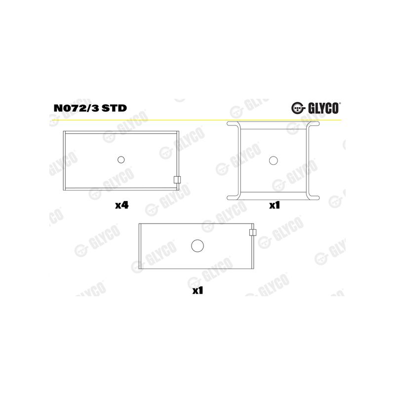 GLY N0723 STD PAN.WAŁ.ROZ VW T2 1.6