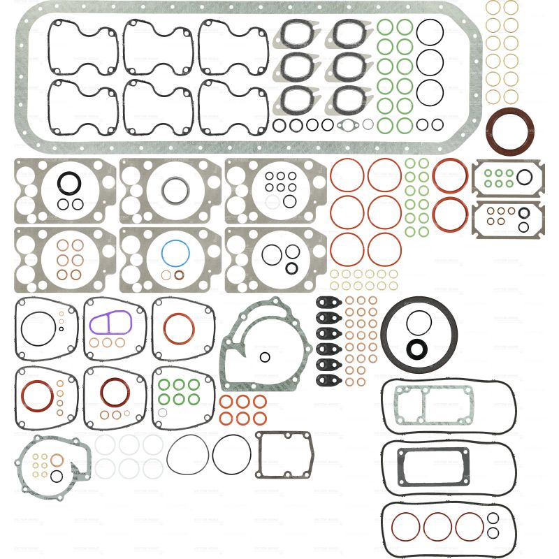KOMPLET USZCZELEK SILNIKA VICTOR REINZ 01-27190-03 VOLVO TD100 88-