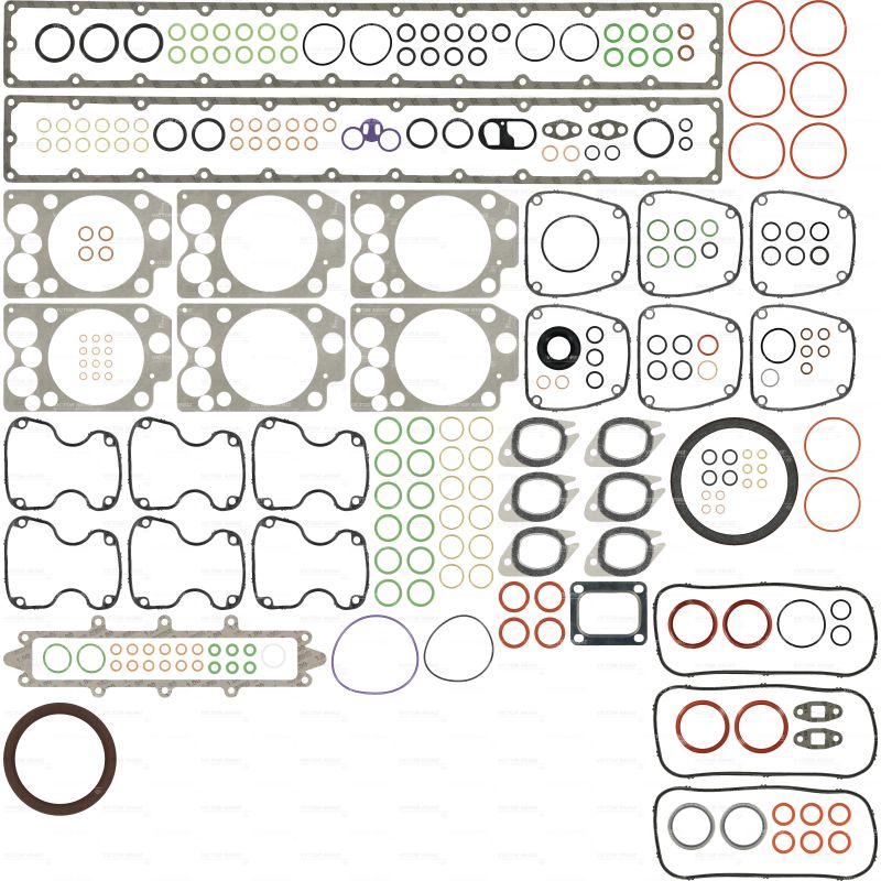 KOMPLET USZCZELEK SILNIKA VICTOR REINZ 01-27190-06 VOLVO DH10A -