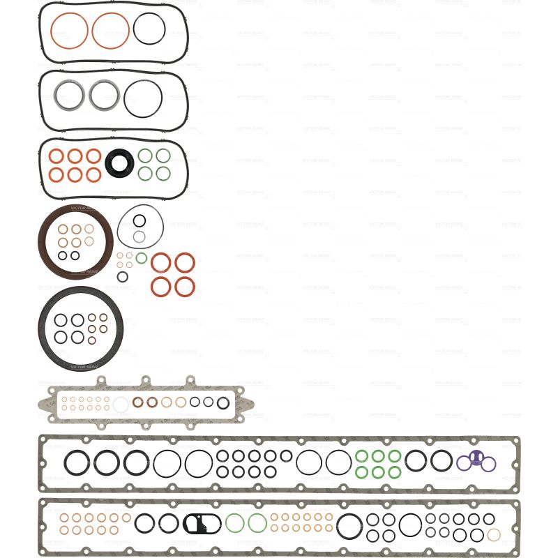 KOMPLET USZCZELEK BLOKU VICTOR REINZ 08-24870-01 VOLVO DH10A -