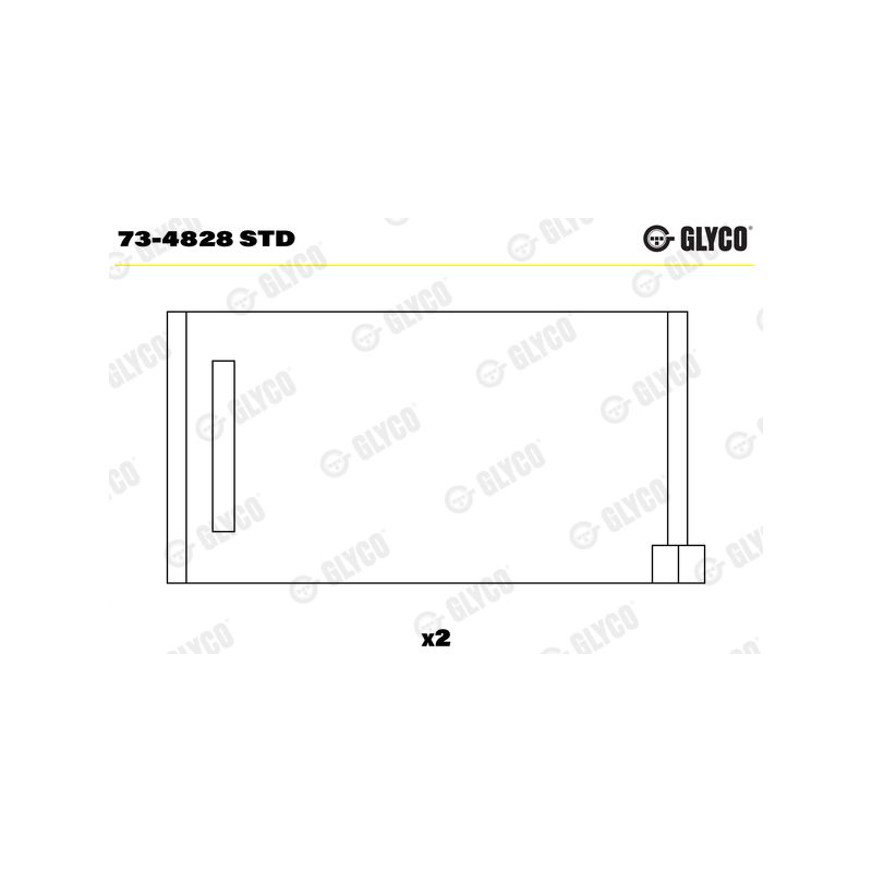 GLY 734828  STD PAN.WAŁ.ROZ VW(2.5TDI)[03-]