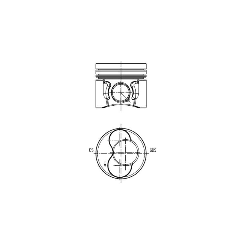 TŁOK KOLBENSCHMIDT 40422620 0.50 VW 1.9TDI 03-10