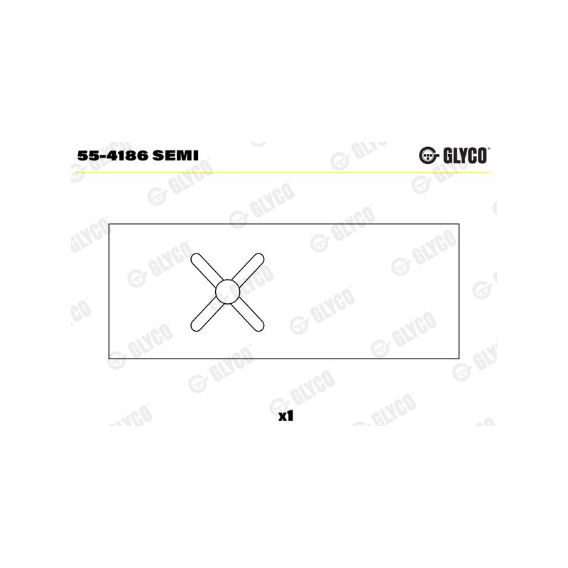 TULEJKA KORBOWODOWA GLYCO 554186<66579YA> FIAT 2.8D DUCATO