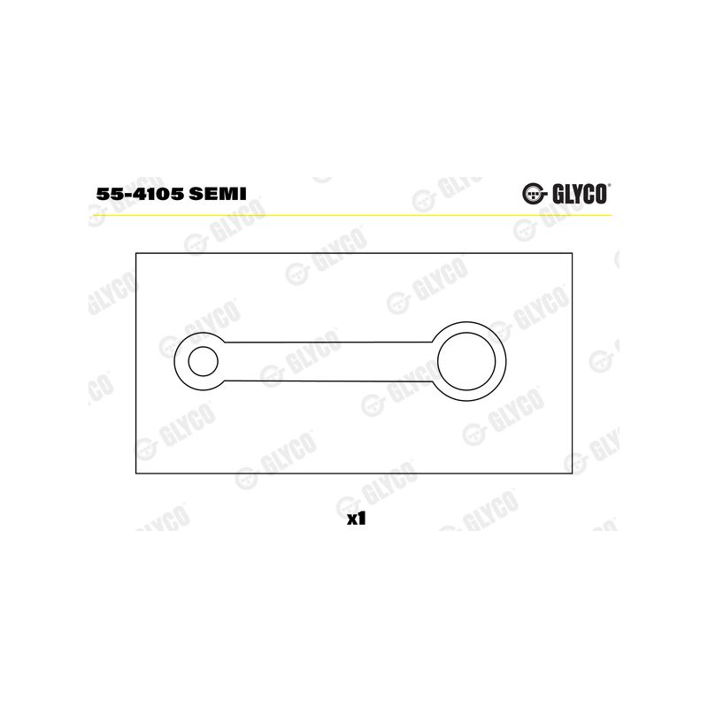 TULEJKA KORBOWODOWA GLYCO 554105<1014Y> IVECO 8040/8060