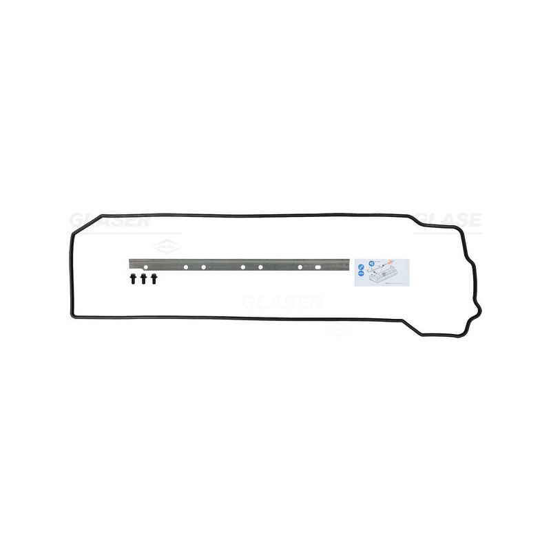 KOMPLET USZCZELEK POKRYWY ZAWORÓW GLASER V38488-00 D12C 04-