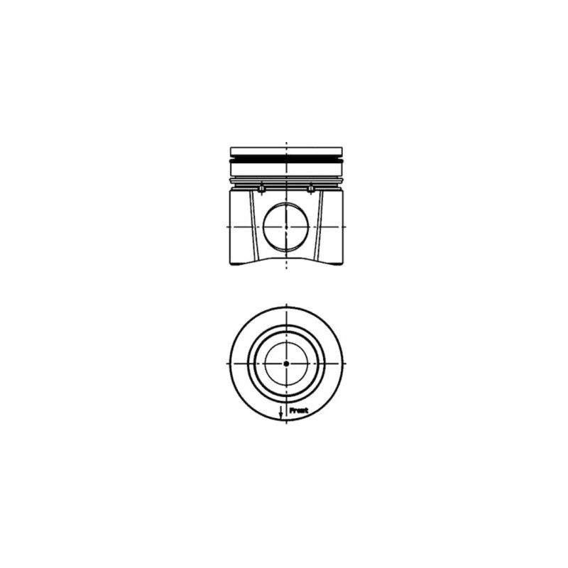 TŁOK KOLBENSCHMIDT 40588600 STD CU ISB 04-