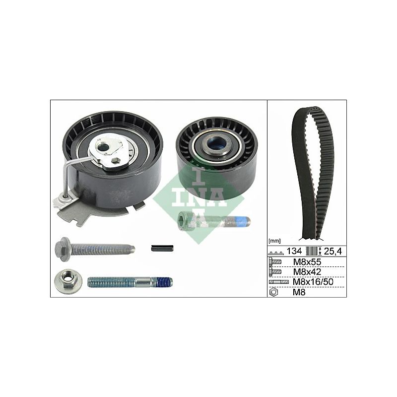 KOMPLET ROZRZĄDU INA 530037910 PSA 1.6 00-