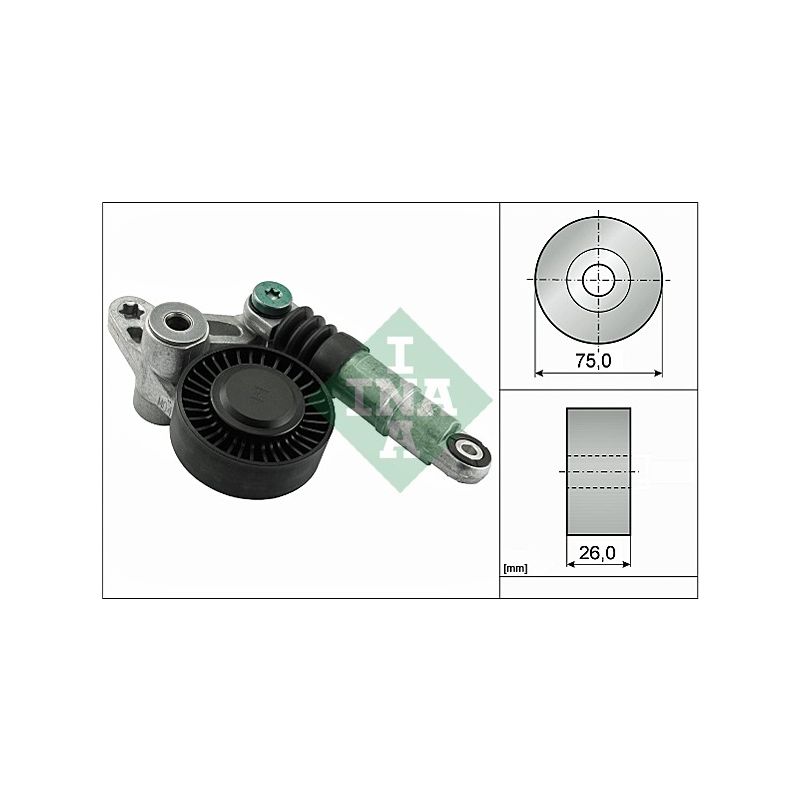 NAPINACZ PASKA INA 534035610 AUDI 2.7TDI-3.0TDI