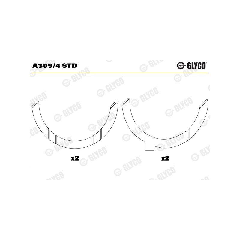 PANEWKI OPOROWE GLYCO A3094 STD RVI DCI11 00-