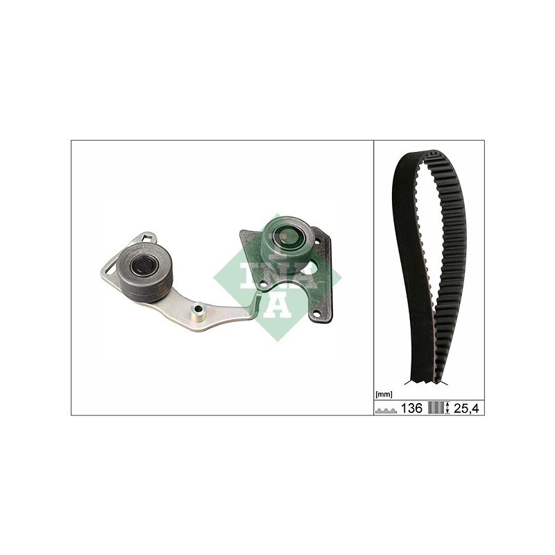 KOMPLET ROZRZĄDU INA 530009610 PSA 1.9D 94-