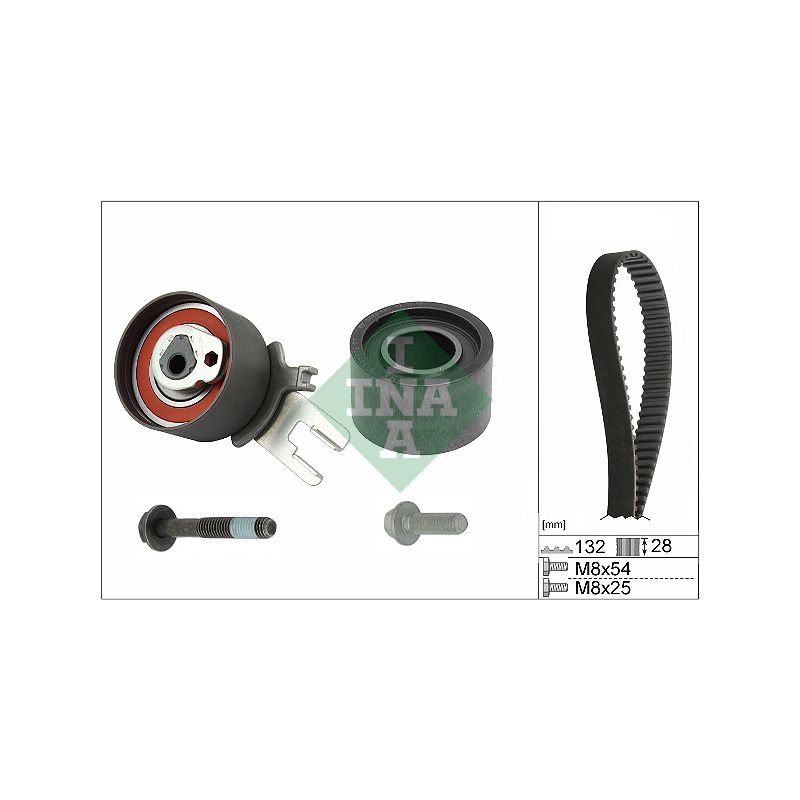 KOMPLET ROZRZĄDU INA 530058210 VOLVO 2.0D-2.4D 01-