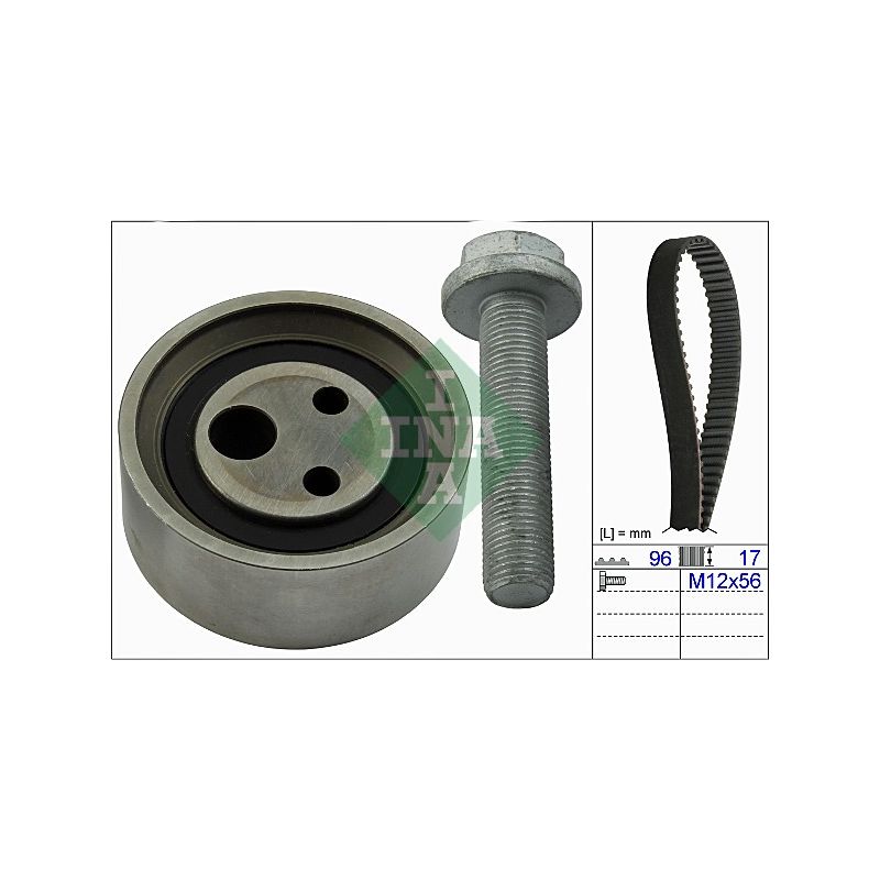 KOMPLET ROZRZĄDU INA 530049010 RENAULT 1.4-1.6 95-