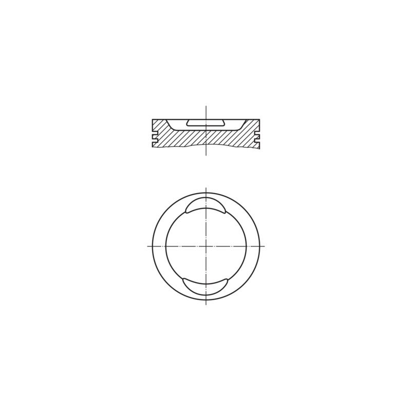 TŁOK MAHLE 0094101 0.40 FIAT 1.2 93-