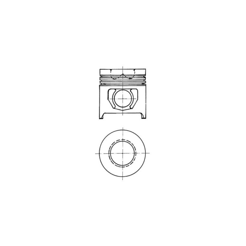 TŁOK KOLBENSCHMIDT 90158700 STD IV 2.9-5.9D 84-
