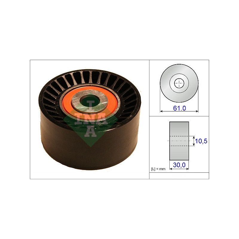 NAPINACZ PASKA INA 532062410 PSA 1.6HDI 05-