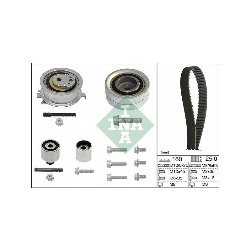 KOMPLET ROZRZĄDU INA 530055010 VW 1.2-2.0D 03-