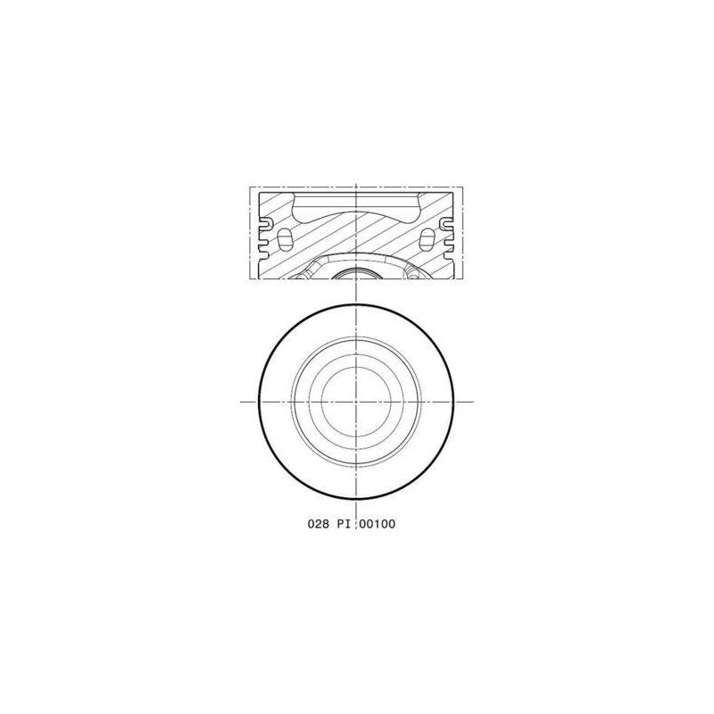 TŁOK MAHLE 028PI00100000 STD VW 2.0TDI 03-