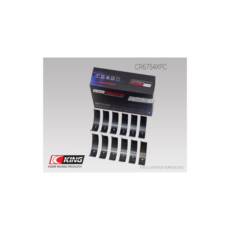 PANEWKI KORBOWODOWE KING BEARINGS CR6754XPC STD TOYOTA RACING 3.0 93-