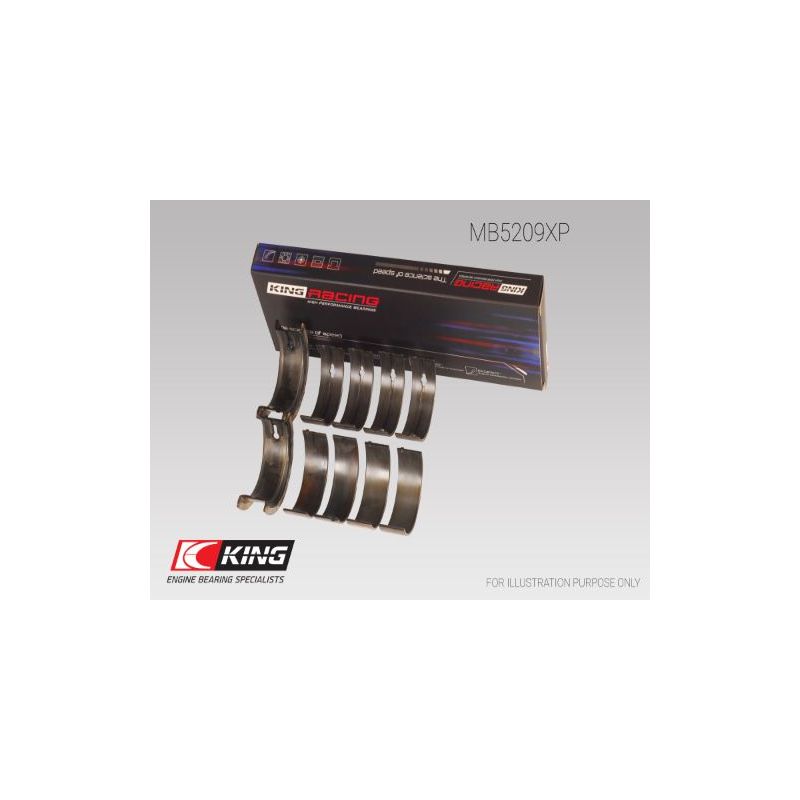 PANEWKI GŁÓWNE KING BEARINGS MB5209XP STD MITSUBISHI RACING 2.0-2.4 92-