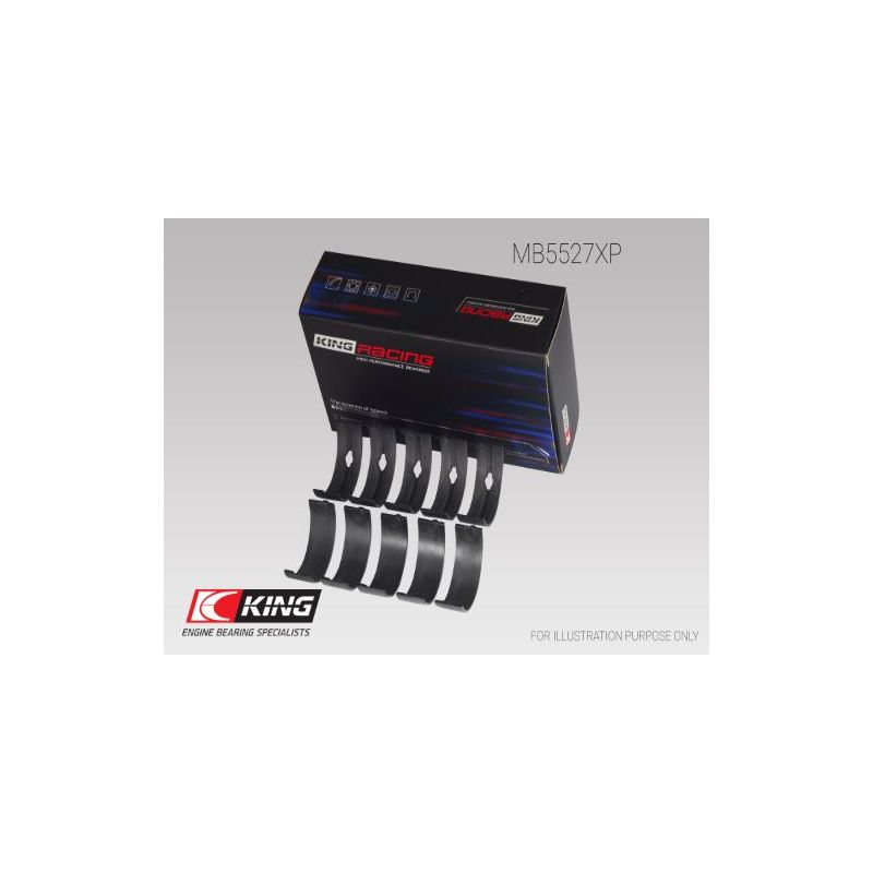 PANEWKI GŁÓWNE KING BEARINGS MB5527XP STD TOYOTA RACING 1.3-1.8 82-97