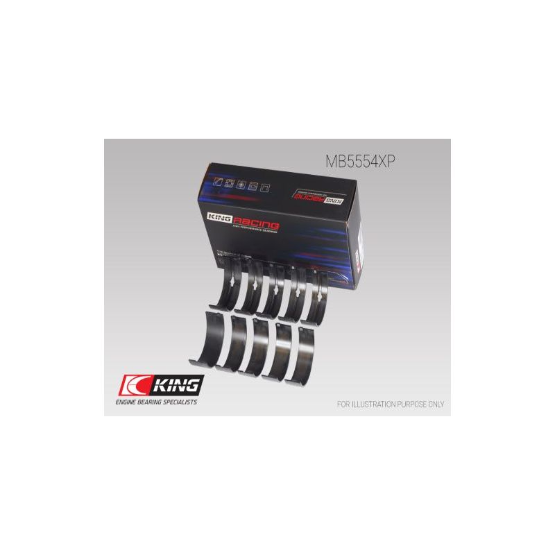 PANEWKI GŁÓWNE KING BEARINGS MB5554XP STD TOYOTA RACING 1.8-2.2 81-