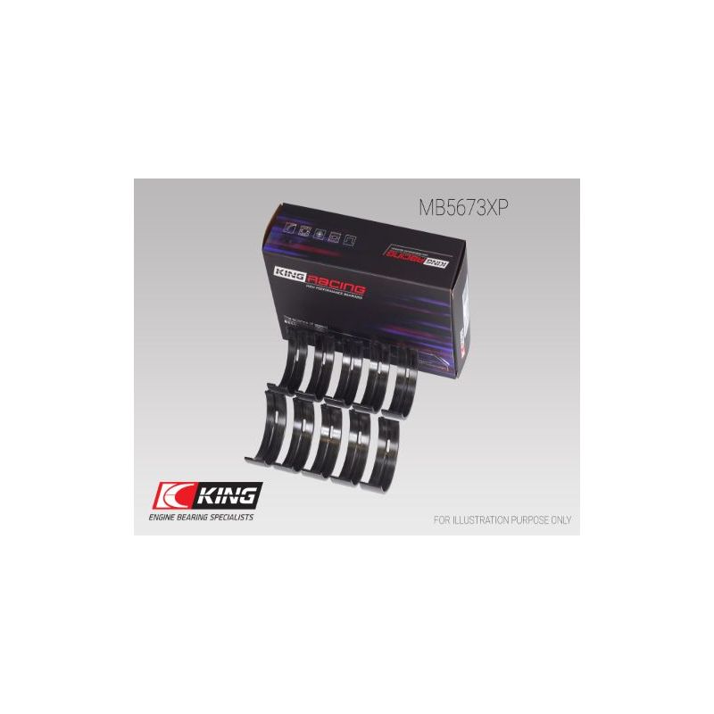 PANEWKI GŁÓWNE KING BEARINGS MB5673XP STD HONDA RACING 2.0-2.2 00-