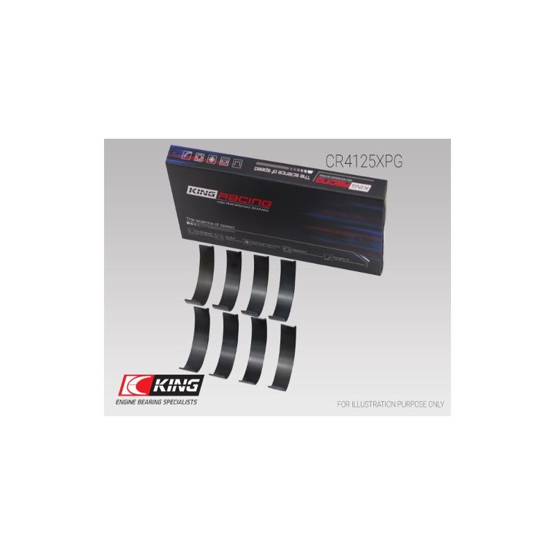 PANEWKI KORBOWODOWE KING BEARINGS CR4125XPG STD SUBARU RACING 1.5-2.5 90-