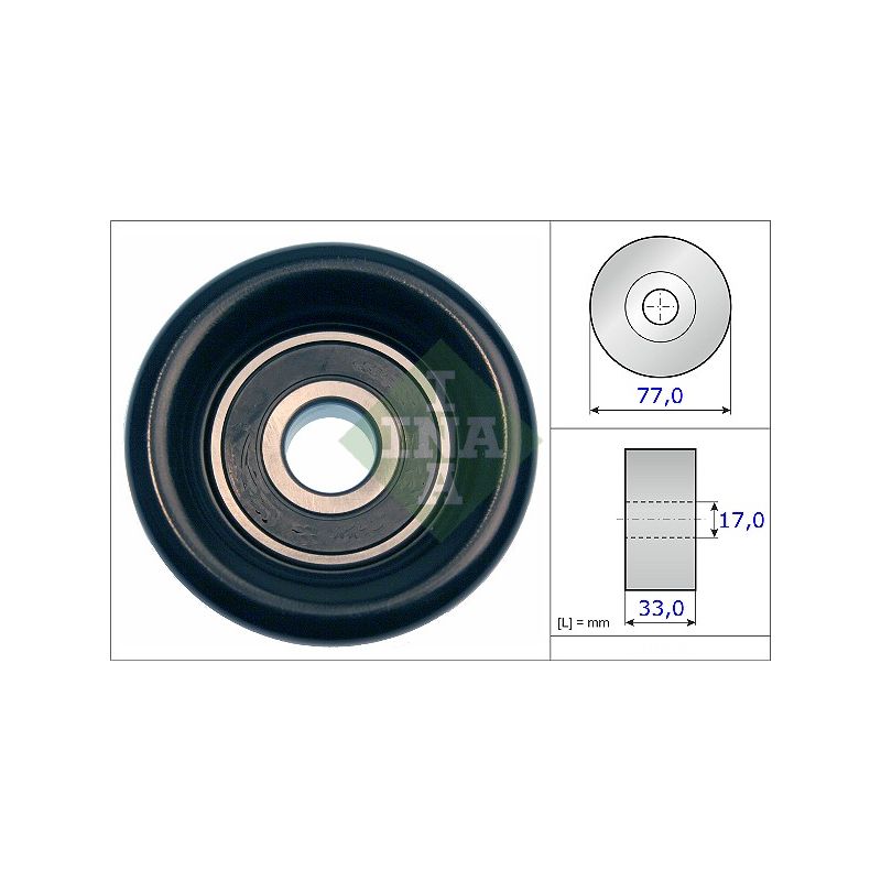 NAPINACZ PASKA INA 532056810 HYUNDAI 2.5CDRI 91-