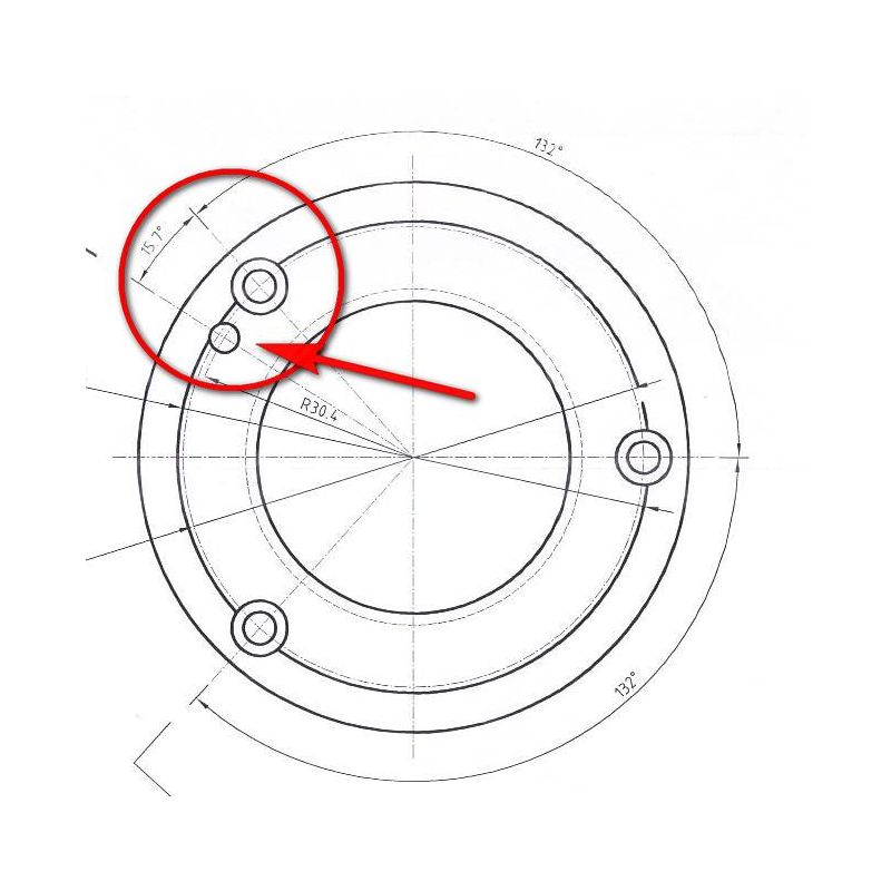 ZMIENNA GEOMETRIA TS A3261 BV39