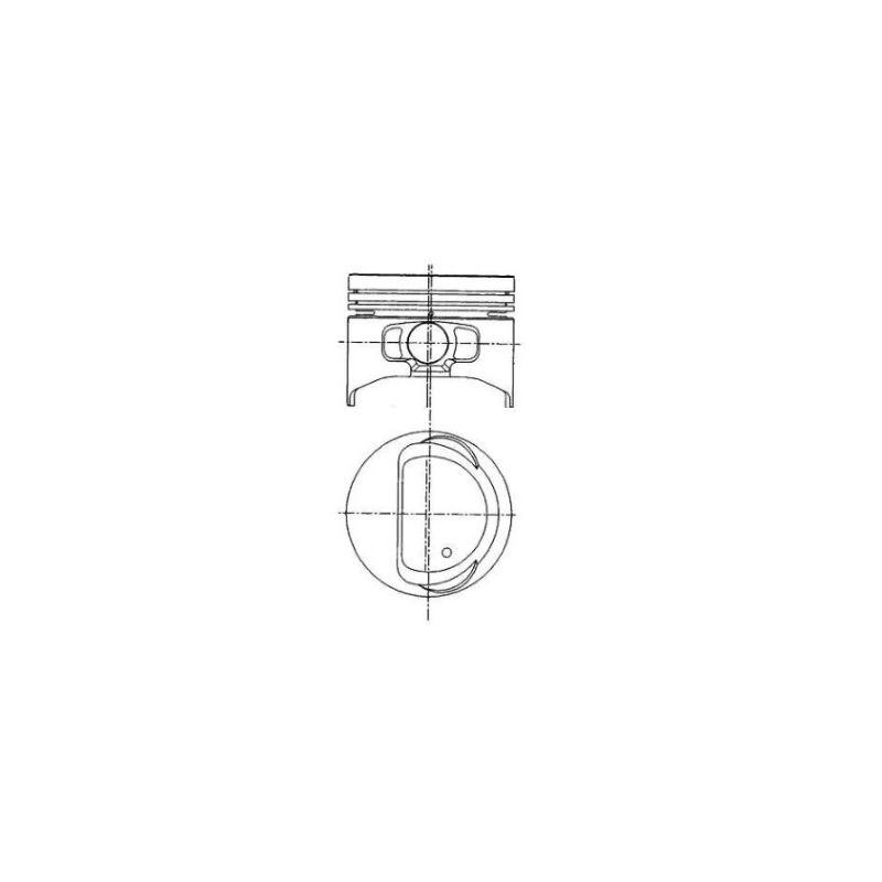 TŁOK GOETZE 8743680000 STD FIAT 1.4 05-