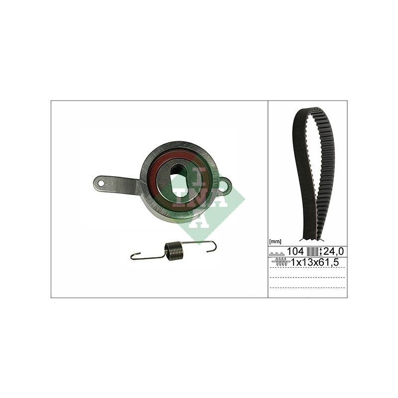 KOMPLET ROZRZĄDU INA 530031410 HONDA 1.6 92-02