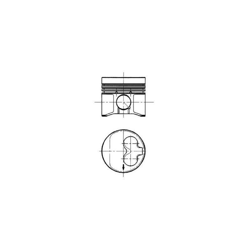 TŁOK KOLBENSCHMIDT 91429600 STD VW 1.9TD 92-