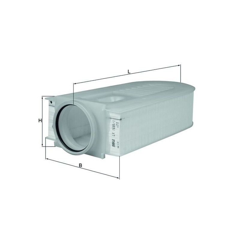 FILTR POWIETRZA KNEHT LX1686/1<AK218/8> PSA 2.1CDI 09-