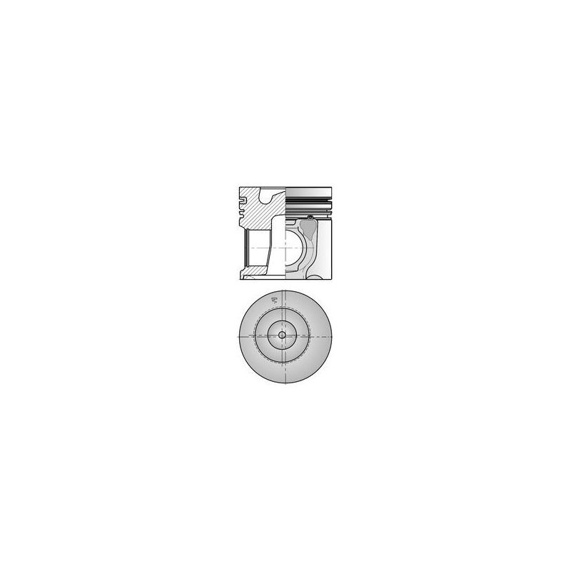 TŁOK KOLBENSCHMIDT 41504600 STD VOLVO TAD722 02-